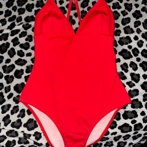 Cupshe Red One Piece